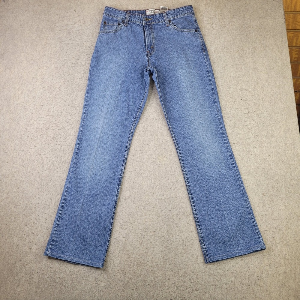 Vintage Levis Stretch Mid Rise Bootcut Denim Womens 10 Blue Cowgirl Rodeo 30x31‎